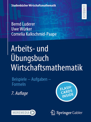 cover image of Arbeits- und Übungsbuch Wirtschaftsmathematik